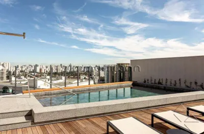 Apartamento com 1 quarto à venda na avenida iraí, --, moema, são paulo, 36 m2 por r$ 638.000