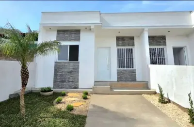 Casa para venda em gravataí, barnabé, 2 dormitórios, 1 banheiro, 2 vagas