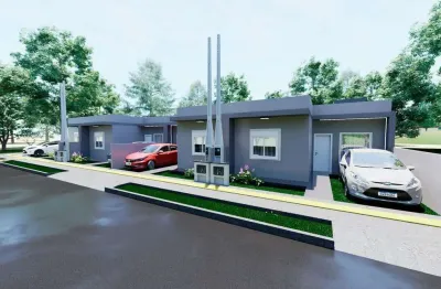 Casa para Venda em Gravataí, Natal, 2 dormitórios, 1 banheiro, 1 vaga