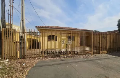 Casa para venda em são josé do rio preto, parque estoril, 3 dormitórios, 1 banheiro, 3 vagas