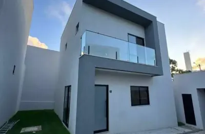 Casa com 4 quartos à venda na rua dos laços, boa união, camaçari por r$ 500.000