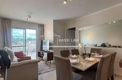 Apartamento à  venda ,65 m² com 3 dormitórios e 1 suíte em interlagos.