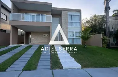 Alphaville litoral norte 1 | nascente | 4 suítes | 290m² | piscina privativa | gourmet integrado