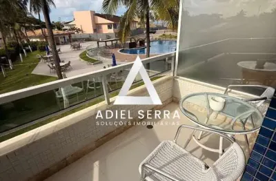 Villas do atlântico | village | 1/4 | alto padrão | pé na areia  | 62m² | vista mar | mobiliado | condomínio exclusivo