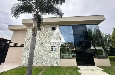 Busca vida | 4 suítes | 430m² | piscina | terreno 1.021m² | nova | lazer e segurança total