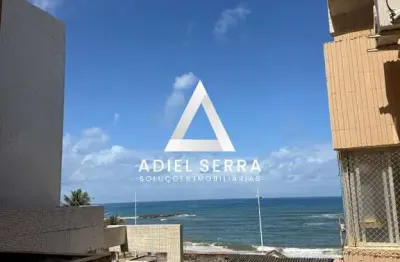 Amaralina | 1/4 com varanda | nascente | vista mar | 42m² | 1º andar | 1 vaga | excelente localização