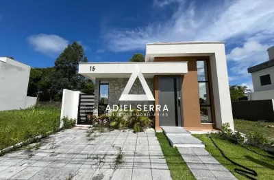Villa florença | casa térrea | 3/4 com suíte | 85m² | nascente | nunca habitada | gourmet | 2 vagas