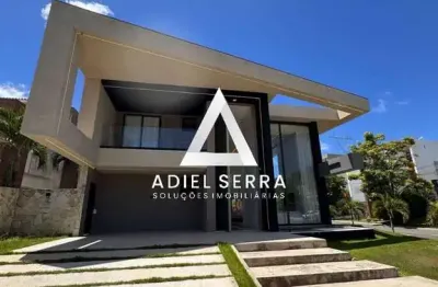 Alphaville 2 | alto padrão | 4 suítes | 450m² c/ 780 de terreno | energia solar e poço artesiano | home cinema | total infraestrutura de lazer