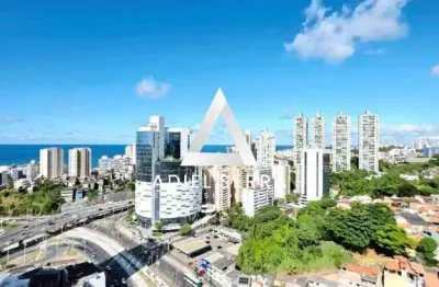 Horto florestal | 102m² | 3/4 c/ 2 suítes | dep. completa | andar alto | 2 vagas | vista mar | total infraestrutura de lazer