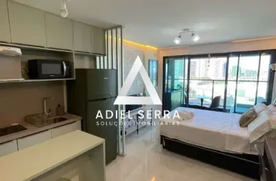 Armação - 30m² - studio - 1 vaga - porteira fechada - alto luxo - vista mar - total infraestrutura de lazer