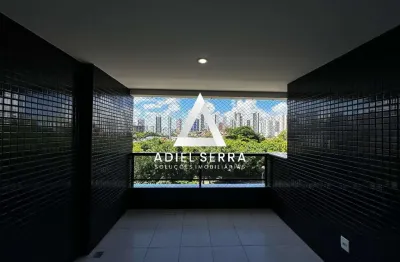 Pituba - 150m² - 4 quartos - 2 suítes - 2 varandas - 2 vagas - andar médio - total infraestrutura de lazer - espaço pet - excelente localização