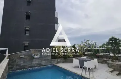 Cobertura duplex - caminho das árvores - 4/4 sendo 2 suítes - 387m² - nascente - terraço com piscina - 3 vagas