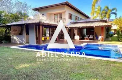 Praia do forte - piscinas naturais - 544m² total - porteira fechada - 4 suítes - climatização - área gourmet - piscina - energia solar - 3 vagas