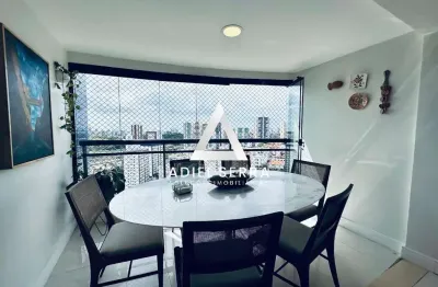 82m² - 3 quartos sendo 1 suíte - lavabo - andar altíssimo - nascente - vista livre - cozinha americana - varanda - área de serviço - 2 vagas