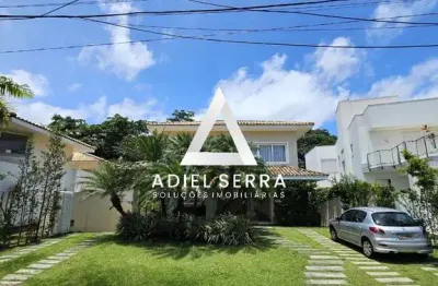 Alphaville salvador 1 - condomínio itaparica - casa com 4 suítes - voltado para área de preservação - terreno com 520m²