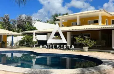 Busca vida - 1.708,35m² total - duplex - 5 quartos sendo 4 suítes - varanda - dependência p/ caseiro - espaço gourmet - piscina - 8 vagas