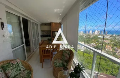 Greenville - platno - 110m² - nascente - andar alto - vista mar - 3 quartos sendo 1 suíte - home office - varanda gourmet - armários - 2 vagas