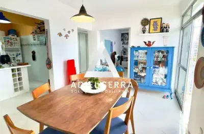 Jardim apipema - 80m² - master c/ split e vista mar - gabinete (reversível) - varanda - cozinha aberta - banheiro social - 1 vaga