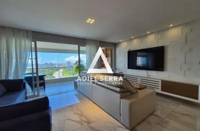 Greenville - ludco - 180m² - porteira fechada - vista mar - andar alto - ventilado - 3 suítes - reformado - armários - varanda gourmet - 3 vagas