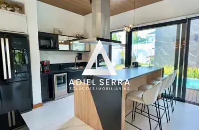 Alphaville litoral norte 1 - 570m² total - 3 suítes - master c/ closet - gabinete - armários planejados - piscina - energia solar - home - 4 vagas