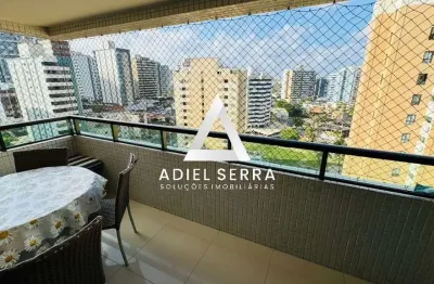 Armação - 99m² - andar alto - nascente - vista livre - ventilação cruzada - 4 quartos sendo 1 suíte - varanda - armários - climatizado - 2 vagas