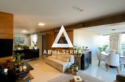 Patamares - colina a - 145m² - decorado - andar alto - nascente - vista mara - 3 suítes - varanda gourmet - armários - climatizado - 3 suítes