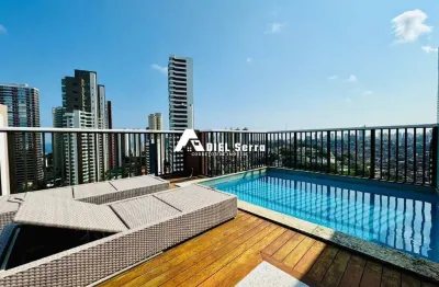 Horto florestal - cobertura - 220m² - 3 suítes - closet - home - dependência completa - piscina privativa - lavabo - 3 vagas