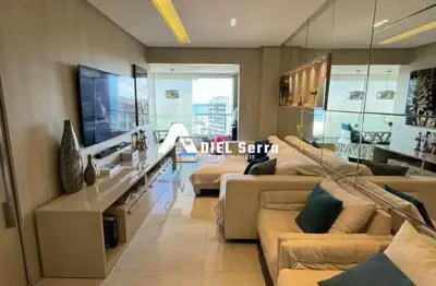 Pituaçu - 75m² - andar alto - norte/sul - decorado - 2 quartos - 1 suíte - varanda gourmet - armários - 2 vagas