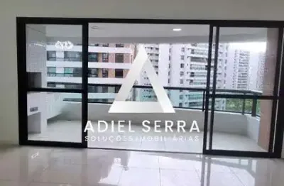 Alphaville 1 salvador - 113m² - 3 quartos - 1 suíte - lavabo - varanda gourmet - armários - dependência completa - 2 vagas