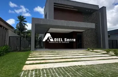 Alphaville litoral norte 3 - 4 suítes - closets - varanda - despensa - quarto multifuncional - piscina - deck - espaço gourmet - 2 vagas