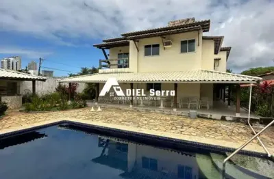 Jaguaribe - casa duplex - 5 suítes sendo 3 c/ closet - varanda - despensa - home office - piscina e área gourmet privativos - reformada - 3 vagas