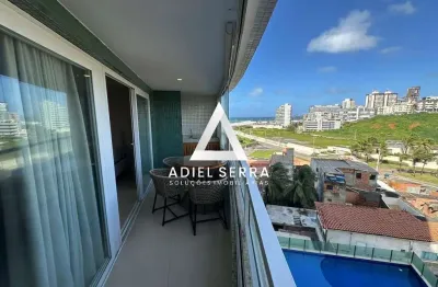 Jardim armação | evolution | 77m² | 2 suítes | vista mar | mobiliado | total infraestrutura de lazer