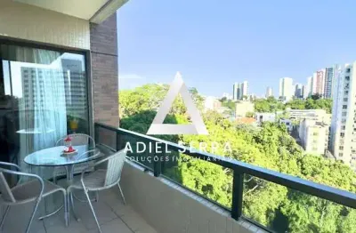 Acupe de brotas | vista mar lateral | 180m² | 3 suítes | 2 vagas | gabinete | total infraestrutura