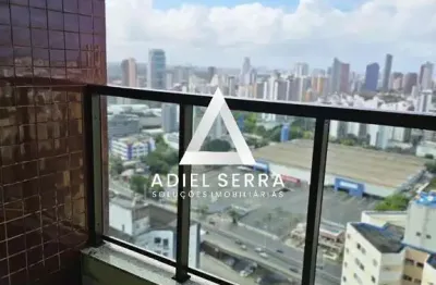 Brotas | 3/4 com suíte | 70m² | vista mar | nascente | andar alto | semi mobiliado | infraestrutura completa