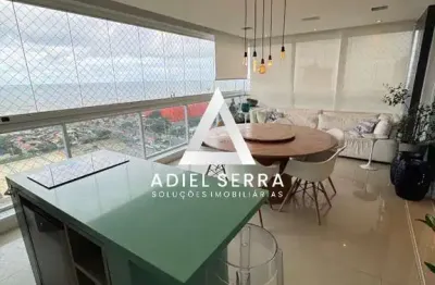 Patamares | 3 suítes | 155 m² | vista mar | varanda gourmet | 3 vagas | infraestrutura completa de lazer