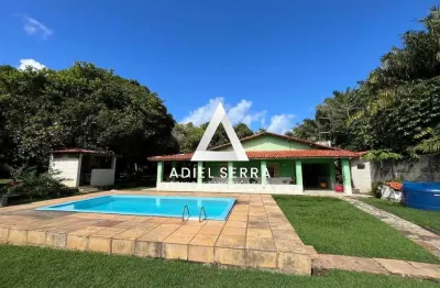 Barra de jacuípe | 4/4 sendo 1 suíte | 3 banheiros | casa p/ caseiro | 400 m² | terreno c/ 2.000 m² | porteira fechada | área de lazer completa