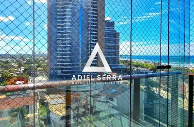 Jaguaribe | 2/4 c/ 1 suíte | 68 m² | vista mar | varanda integrada | mobiliado | total infraestrutura de lazer