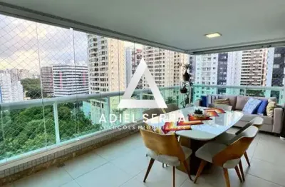 Alto do itaigara ? diamond  | 3 suítes + gabinete | 155m² | varanda gourmet | andar alto | 2 vagas | lazer completo