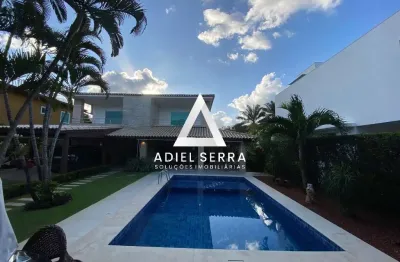 Busca vida | 480m² | 3 suítes | espaço gourmet | piscina | sauna | energia solar | decorado | porteira fechada | infraestrutura completa