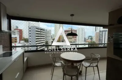 Pituba | apartamento | 111m² | 3/4 sendo 1 suíte | varanda gourmet | 2 vagas | total infraestrutura de lazer