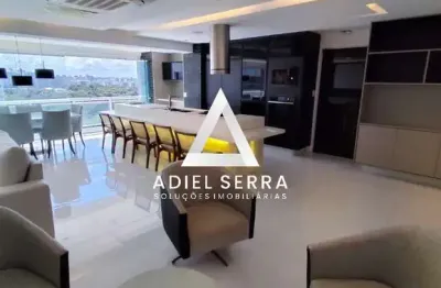 Patamares | apartamento | 134m² | 3 suítes | varanda gourmet | andar alto | total infraestrutura de lazer