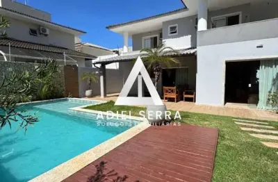Vilas do atlântico | casa | 315m² | 4/4 (2 suítes) | piscina privativa | suíte master c/ closet | energia solar