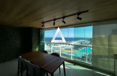 Costa españa | 1/4 suíte | 64m² | vista mar | total infraestrutura de lazer