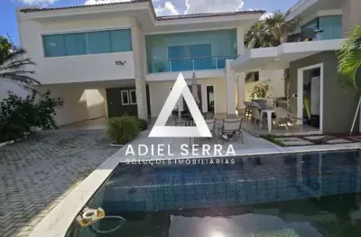 Vilas do atlântico | casa dúplex | 309m² | 4/4 | 3 suítes | piscina | gourmet | 4 vagas | total infraestrutura de lazer