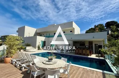 Alphaville 2 | alto padrão | 630m² | 5 quartos | 4 suítes | piscina c/ deck | 6 vagas | área gourmet | total infraestrutura de lazer