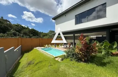 Alphaville litoral norte 3 | casa nova | 198m² | 3 suítes | nunca habitada | total infraestrutura de lazer