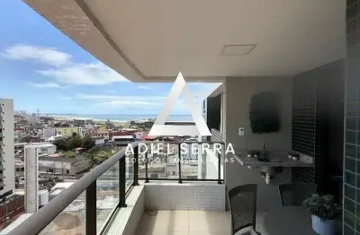 Armação | mobiliado | 65m² | 2/4 | 1 suíte | nascente | vista mar | total infraestrutura de lazer