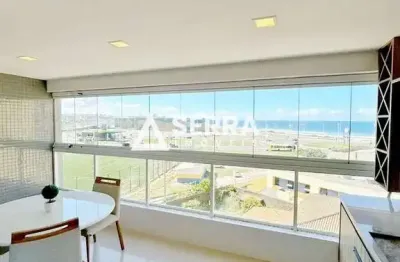 Jardim armação | 1/4 mobiliado | 45m² | varanda gourmet | vista mar | total infraestrutura de lazer