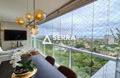 Platno greenville | apartamento 3 quartos | 110m² | 2 suítes | varanda gourmet vista mar | porteira fechada