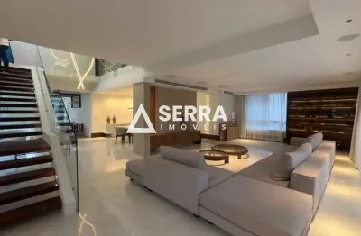 Alphaville i | casa em ilha | 733m² | 4 suítes | academia | spa | porteira fechada | total infraestrutura